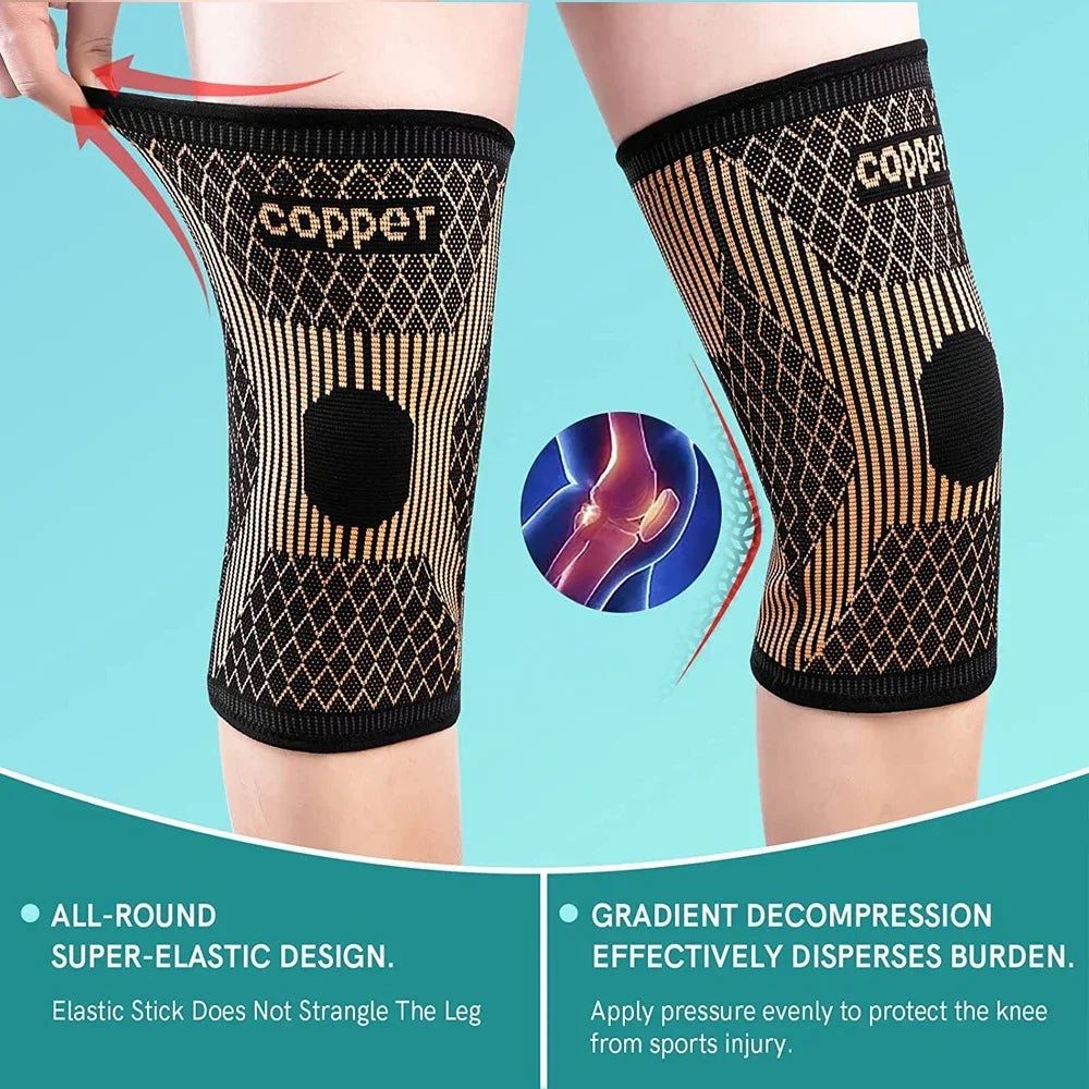 Copper Knee Brace for Arthritis Pain