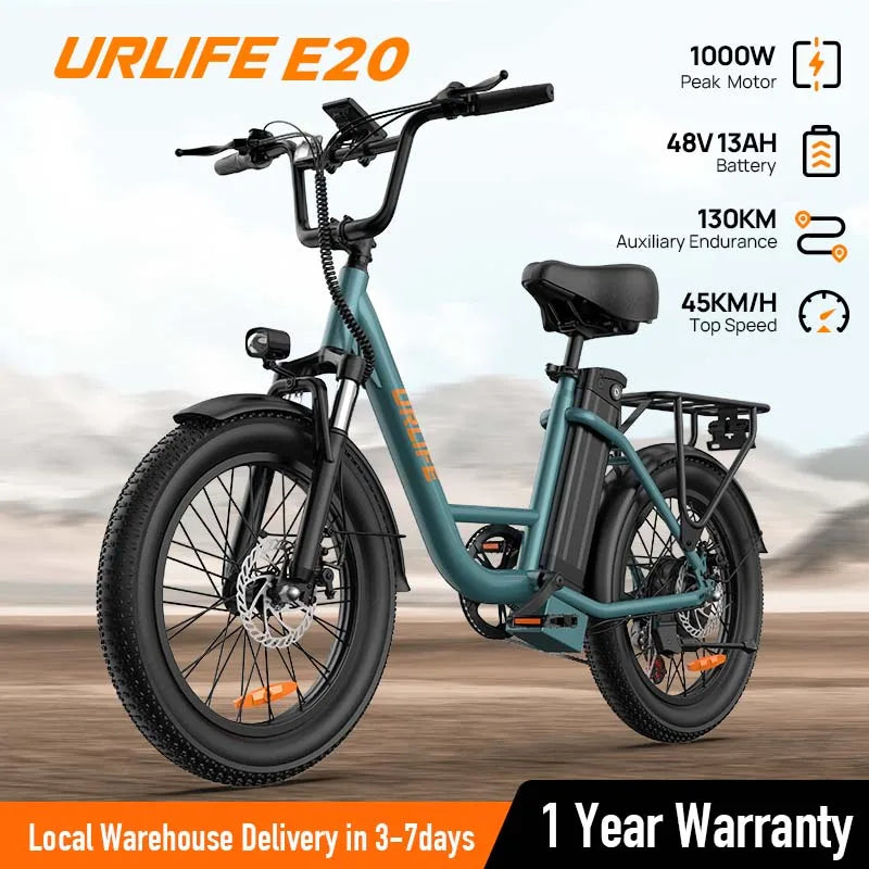 , 20MPH, , 7-Speed E-Bike