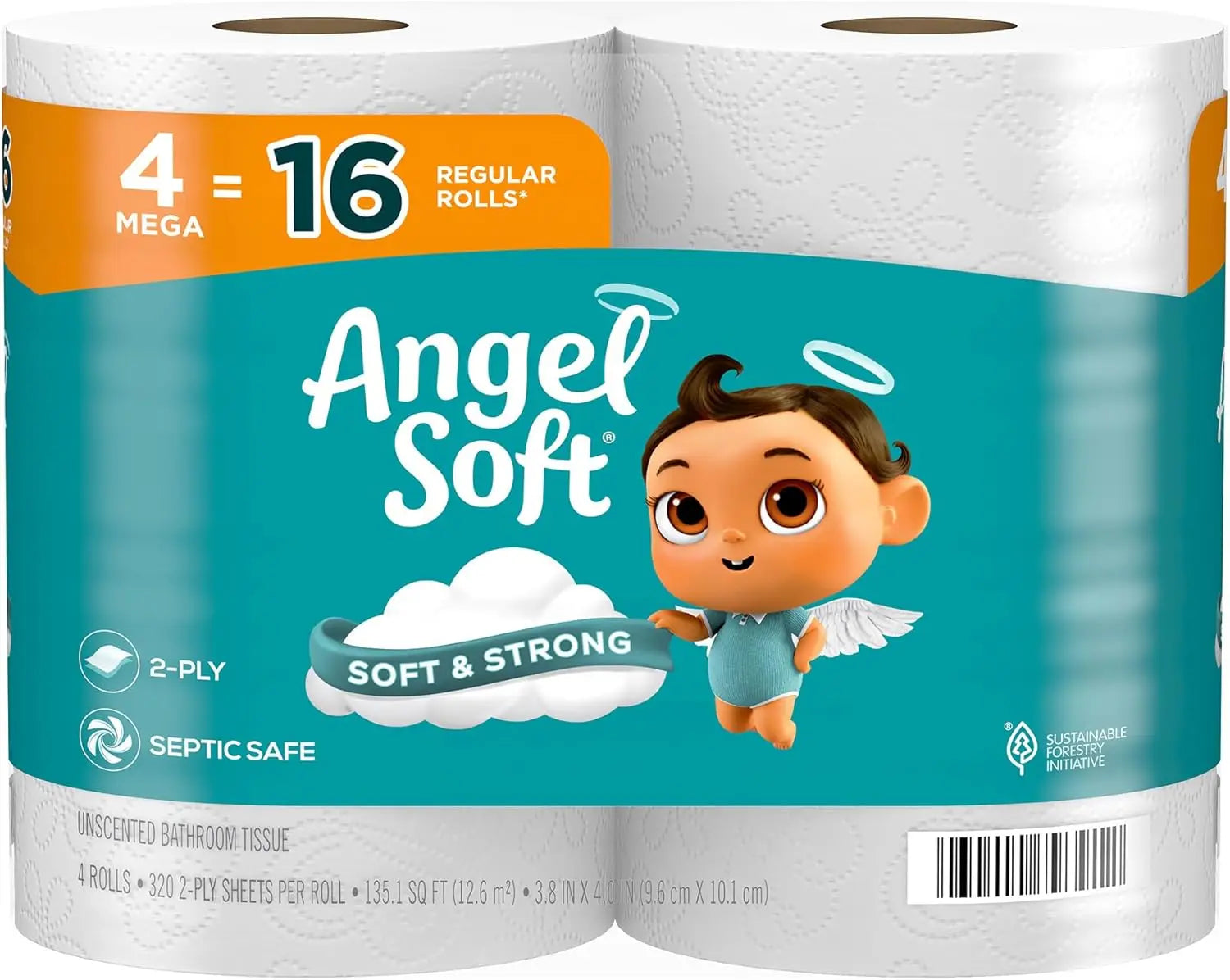 , Soft and Strong Toilet Tissue