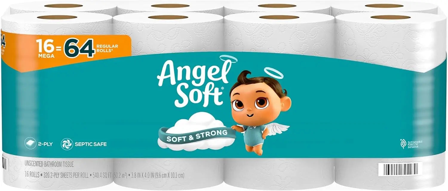 , Soft and Strong Toilet Tissue