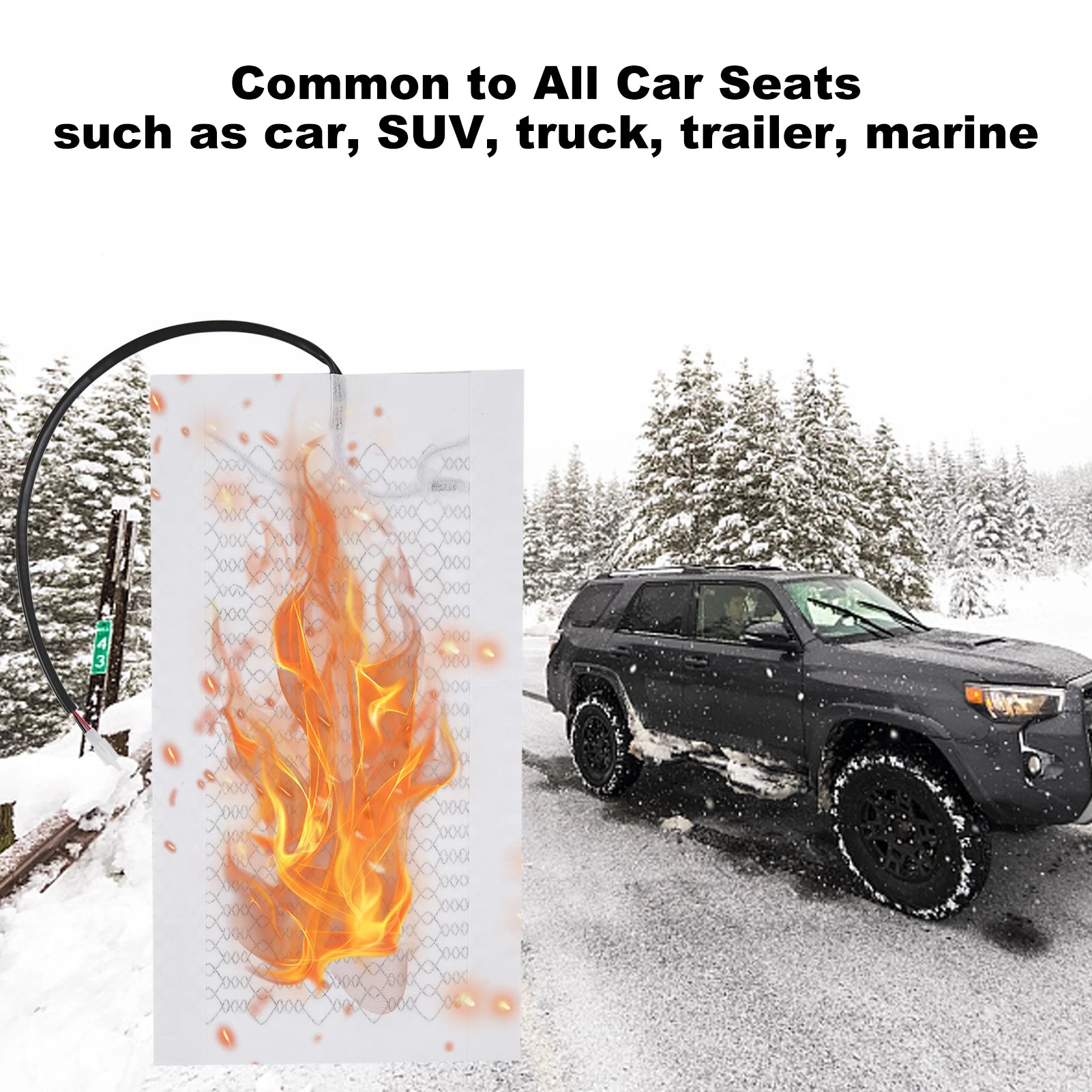 12V  Seat Cover Car  Heating Cushion Warmer