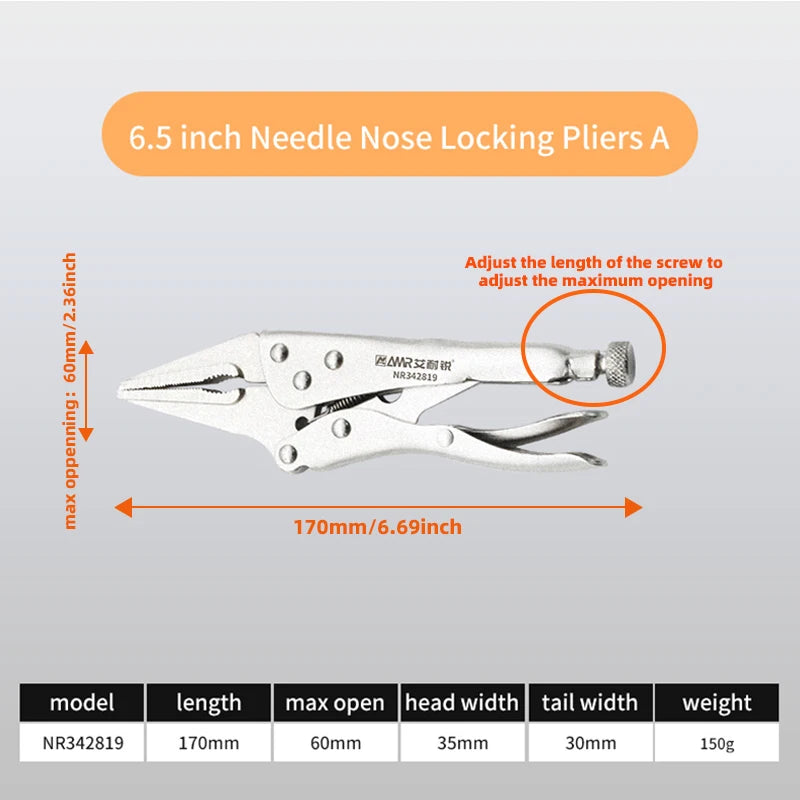 5/7/10 Inch Adjustable Locking Pliers