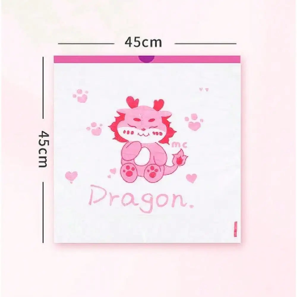 100PCS Cartoon Drawstring Trash Bags, 19.7x17.7in
