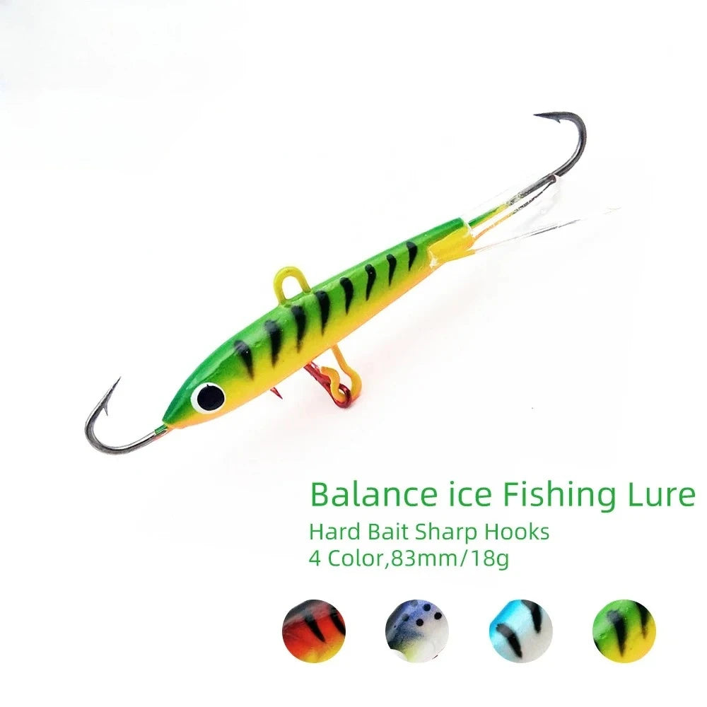 1/4pcs Winter Ice Fishing  Bait Ice Jigging Fishing Tackle