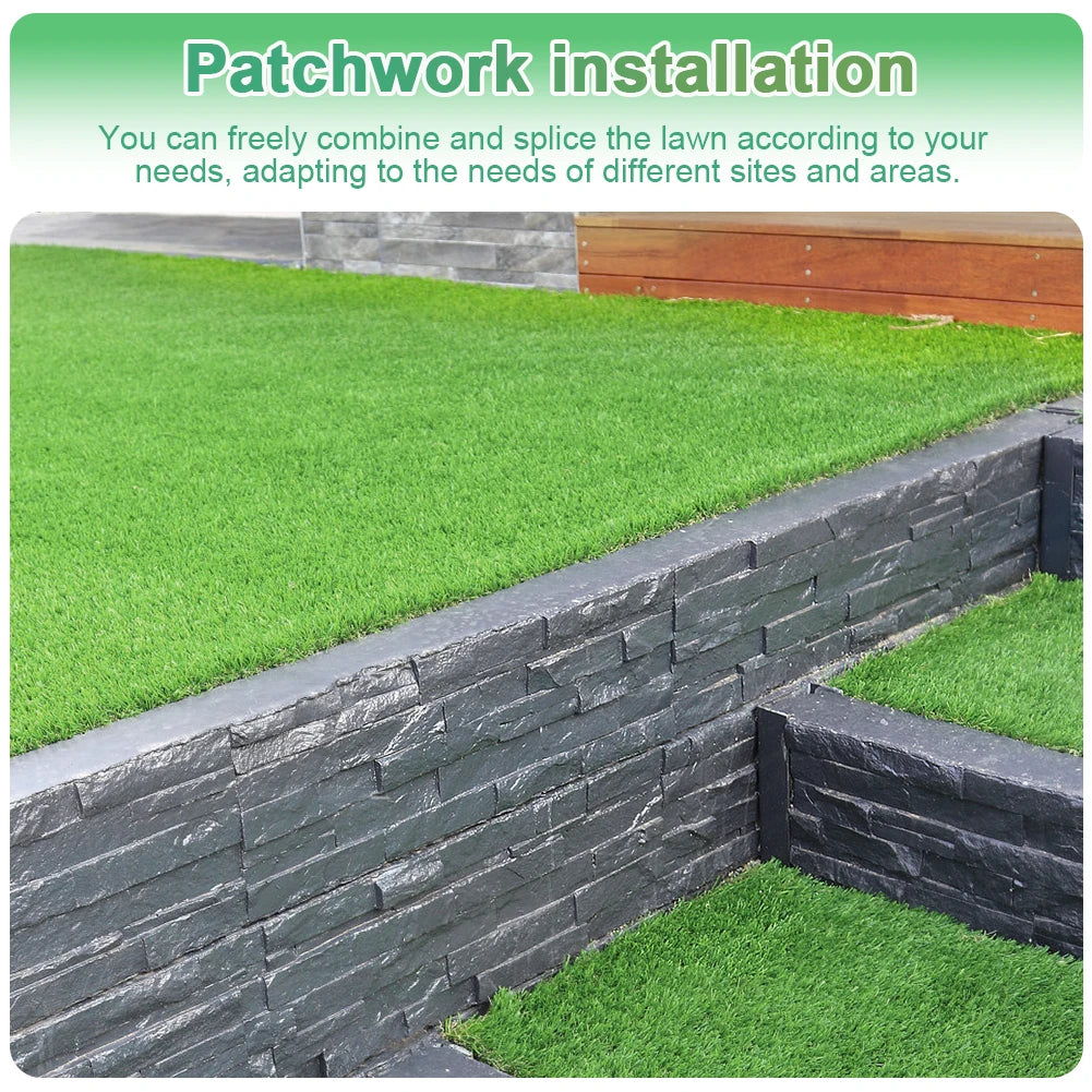 10-30Pcs 12x12 Inch  Interlocking Grass Deck Tiles