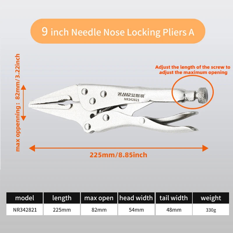 5/7/10 Inch Adjustable Locking Pliers